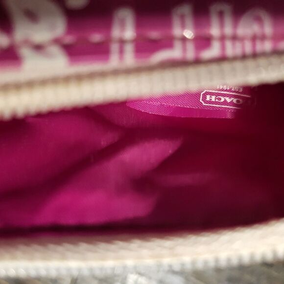 Coach Poppy Flower Tootsie Roll Makeup Case Pencil Holder Collectors Piece - Picture 6 of 9